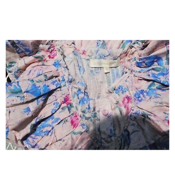 LoveShackFancy FATIMA Dress in WHISPERING LILAC - Picture 8 of 9